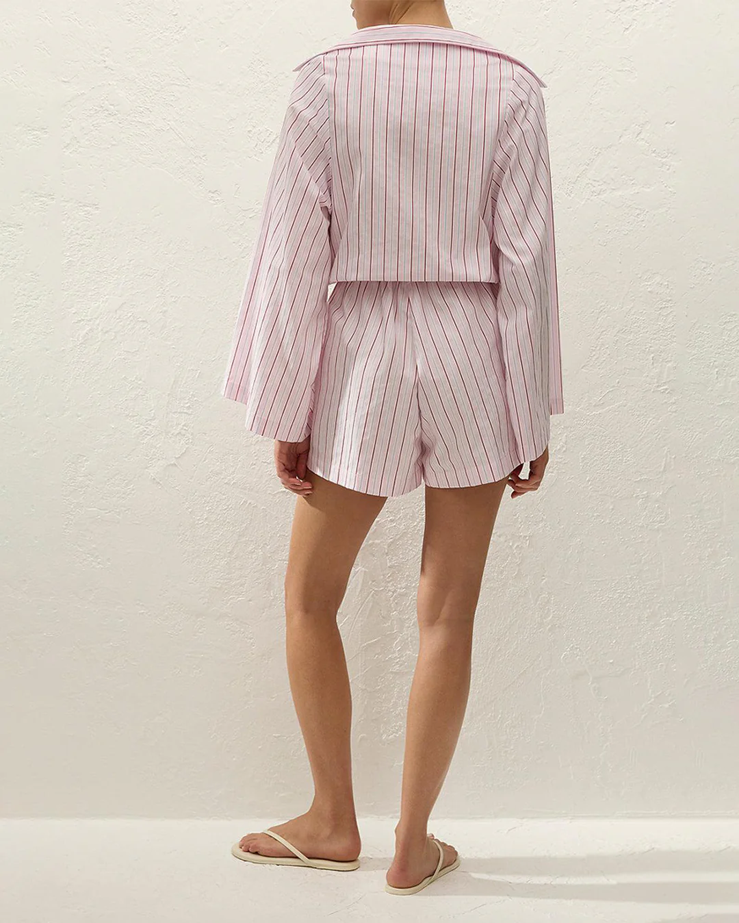 Aksel Playsuit - Fiori Stripe Palazzo - Image 6