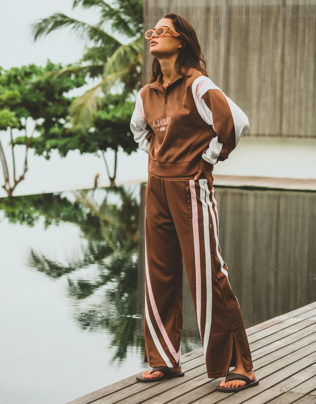 1996 Trackside Pant - Mocha - Image 8