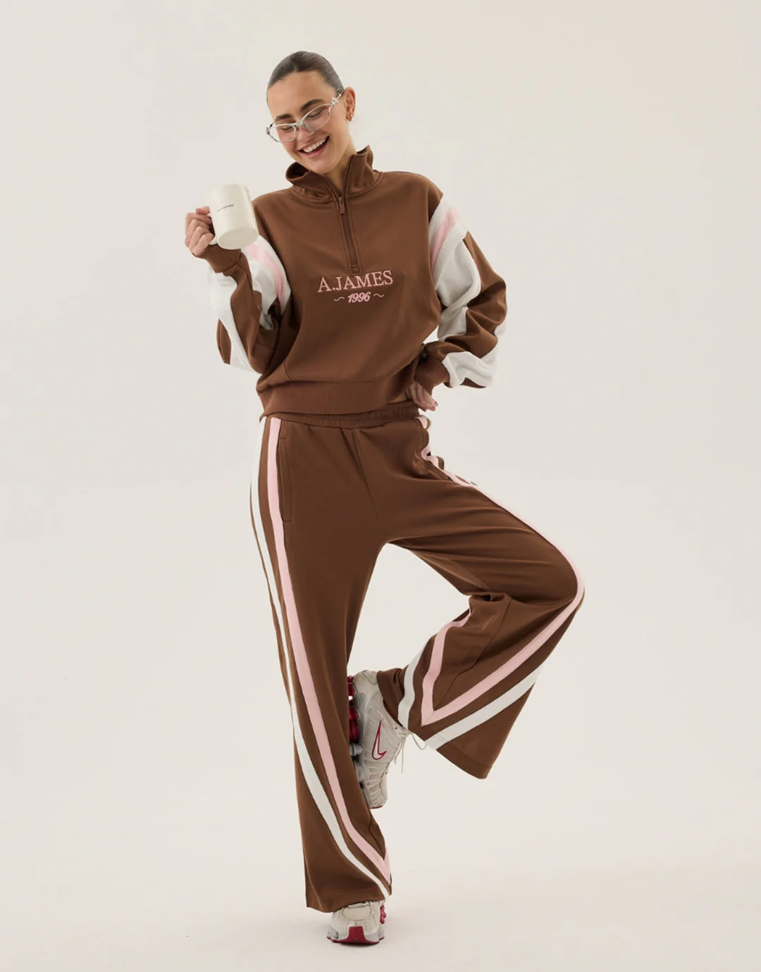 1996 Trackside Sweatshirt - Mocha - Image 5