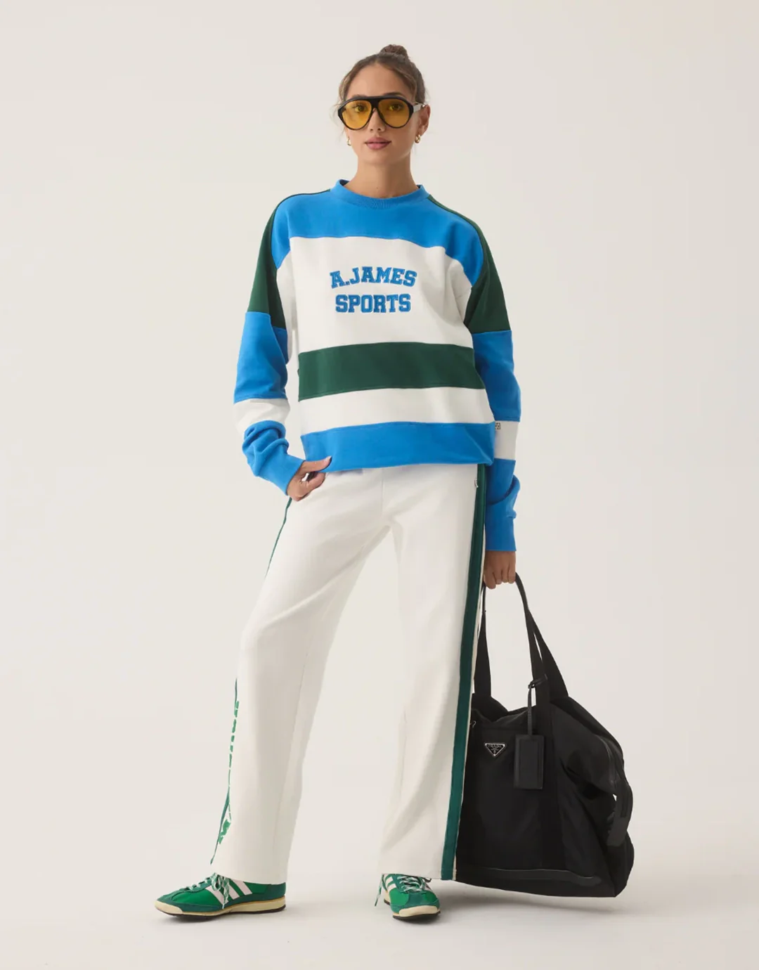 A James Sport Sweatshirt - Snow - Image 3