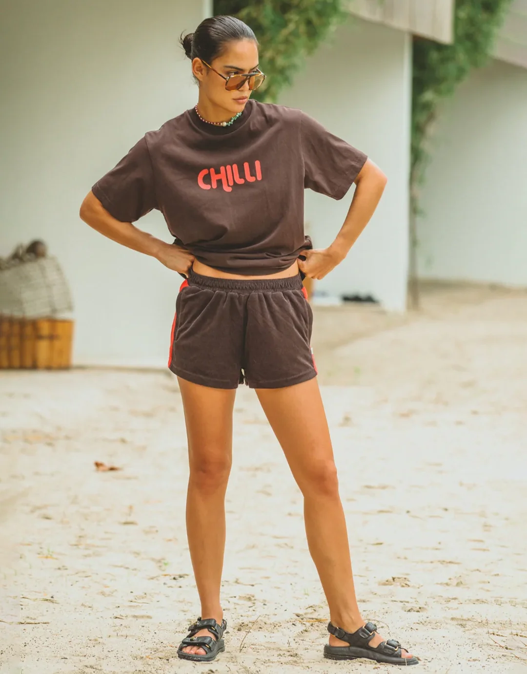 Chilli Tee - Mocha - Image 4