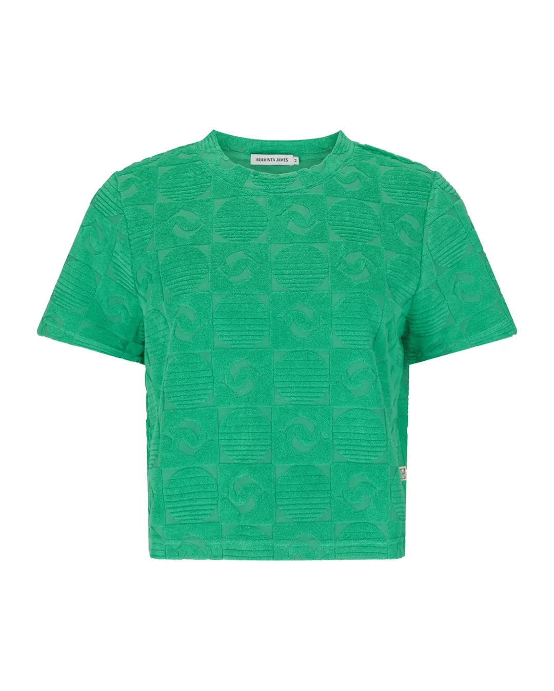 Cruise Dolphin Terry Top - Tropical Green - Image 5