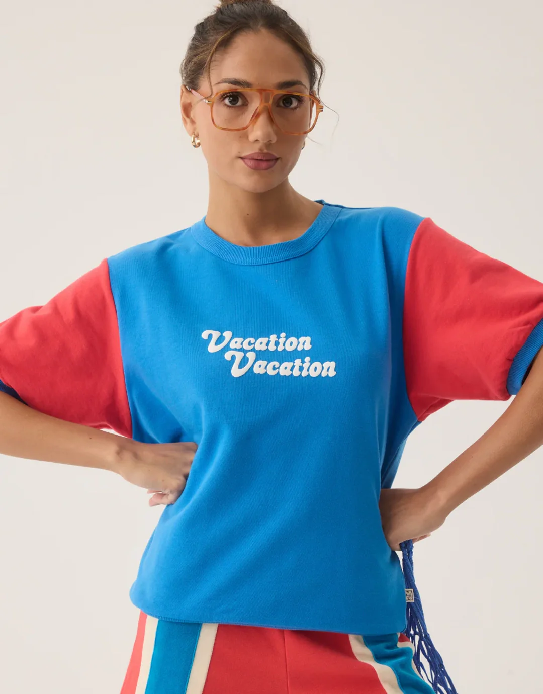 Vacation Top French Blue - French Blue - Image 3