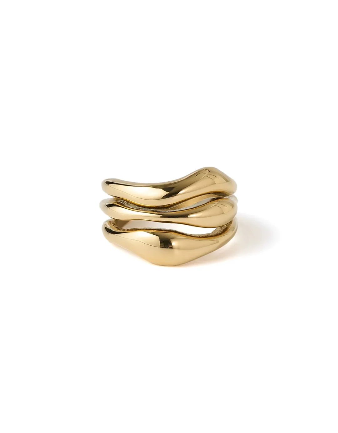 Isabel Gold Ring - Gold - Image 2