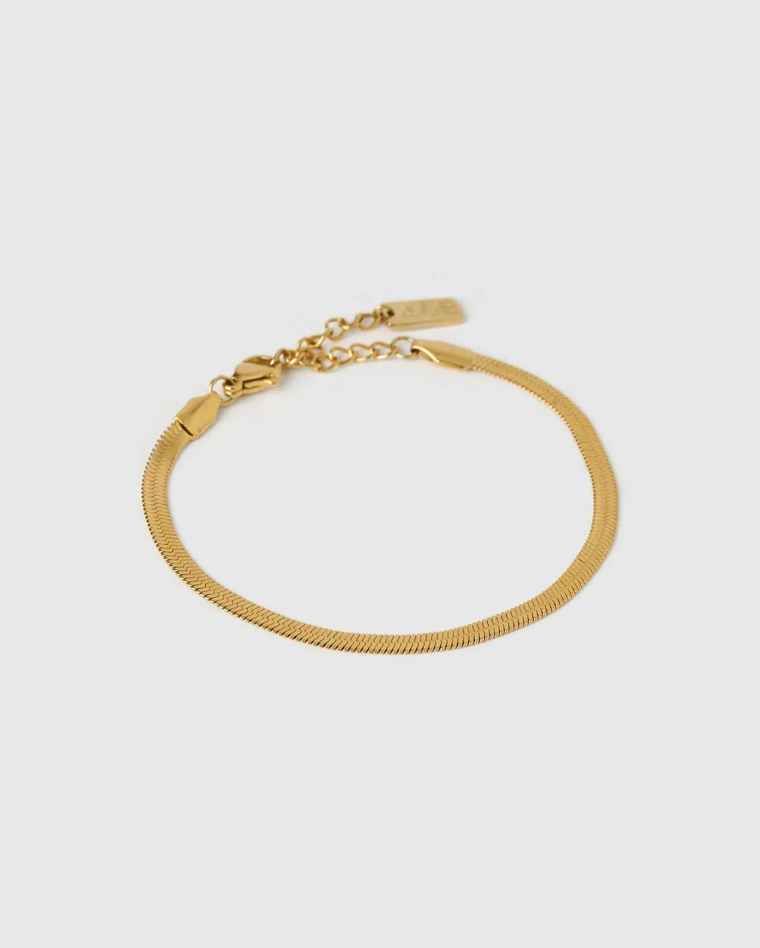 Sylvia Gold Snake Chain Bracelet - Gold - Image 5