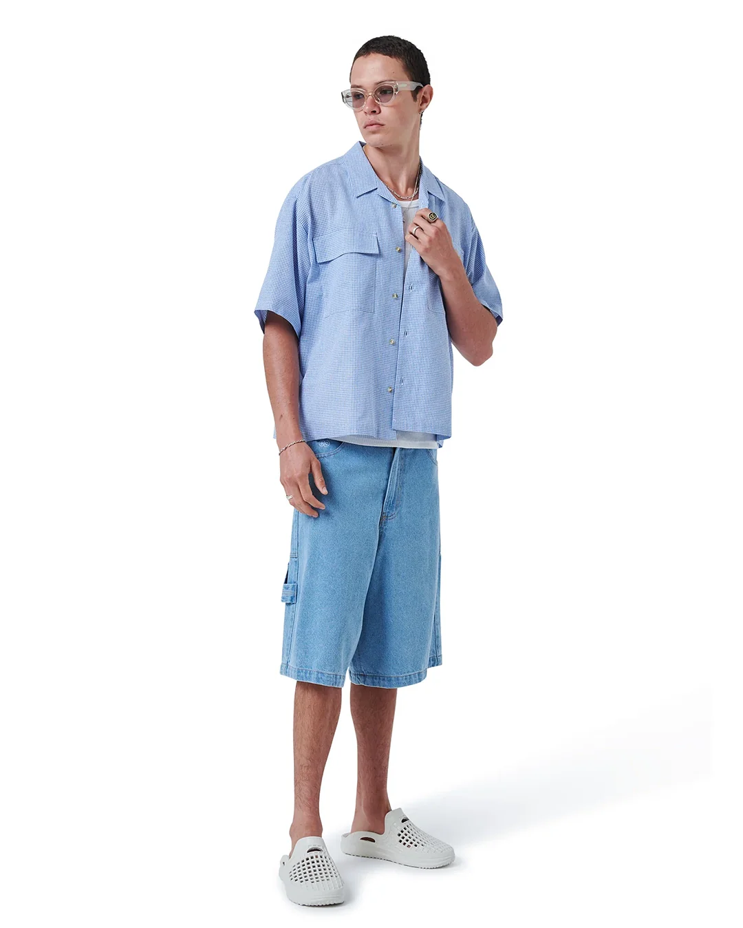 Scribe Shirt - Blue - Image 4