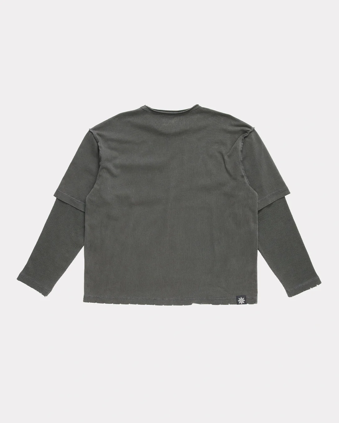 Dream Layer Long Sleeve Tee - Charcoal - Image 4