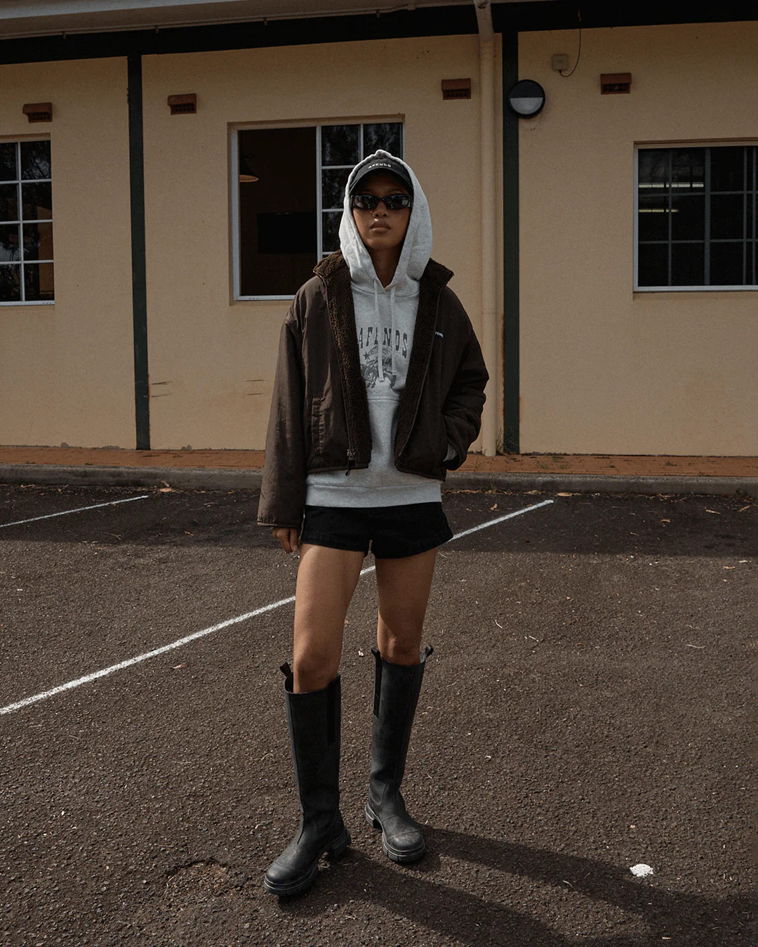 Berlin - Reversible  Polar Fleece Jacket - Coffee - Image 11
