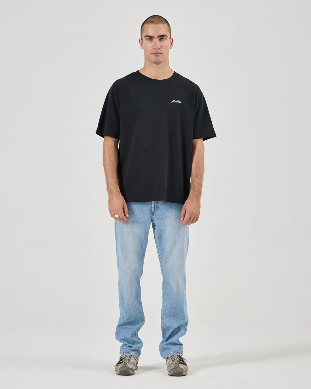 Bronco Stone Blue Denim Jeans - Stone Blue - Image 2