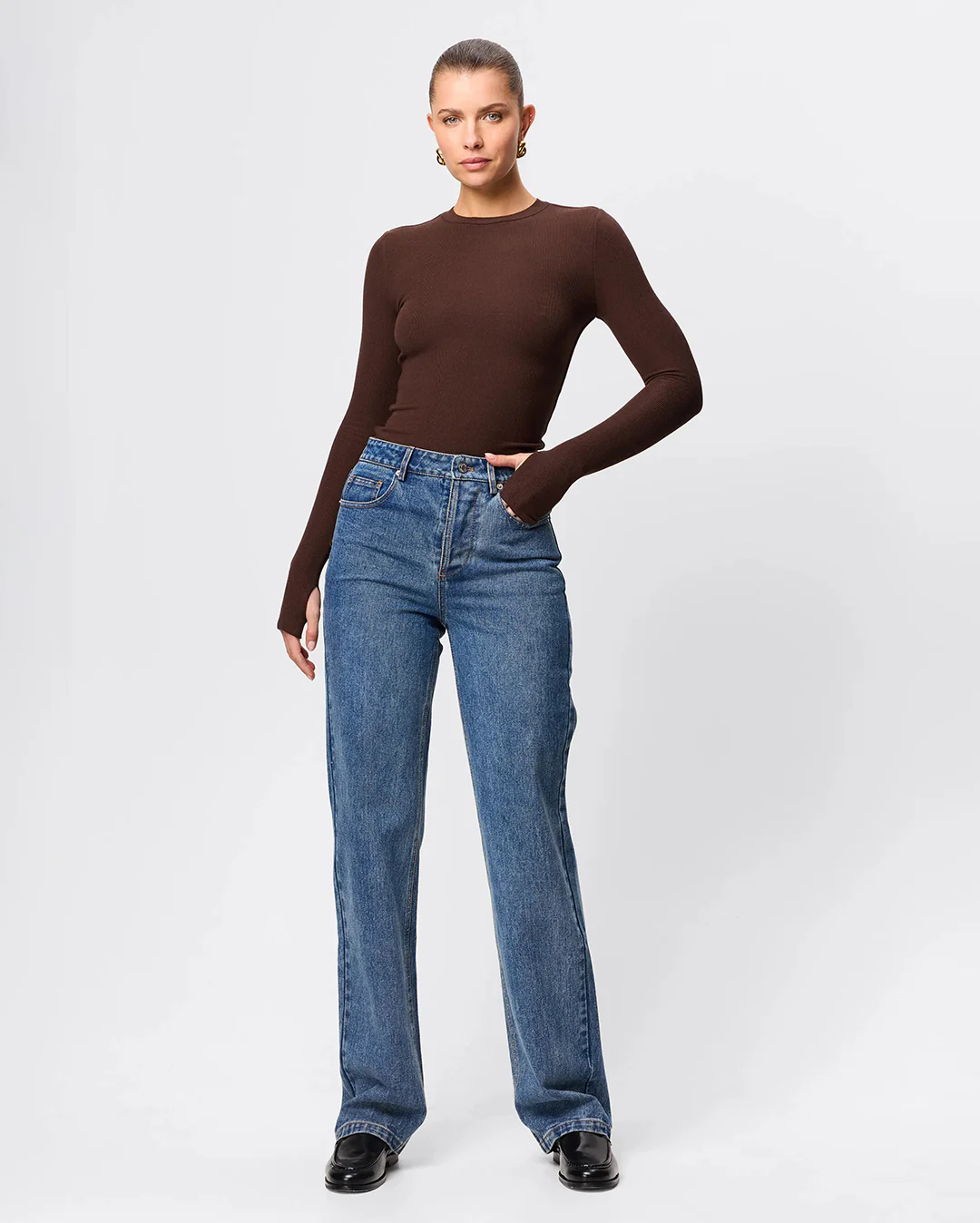 Brooklyn Top - Chocolate - Image 3