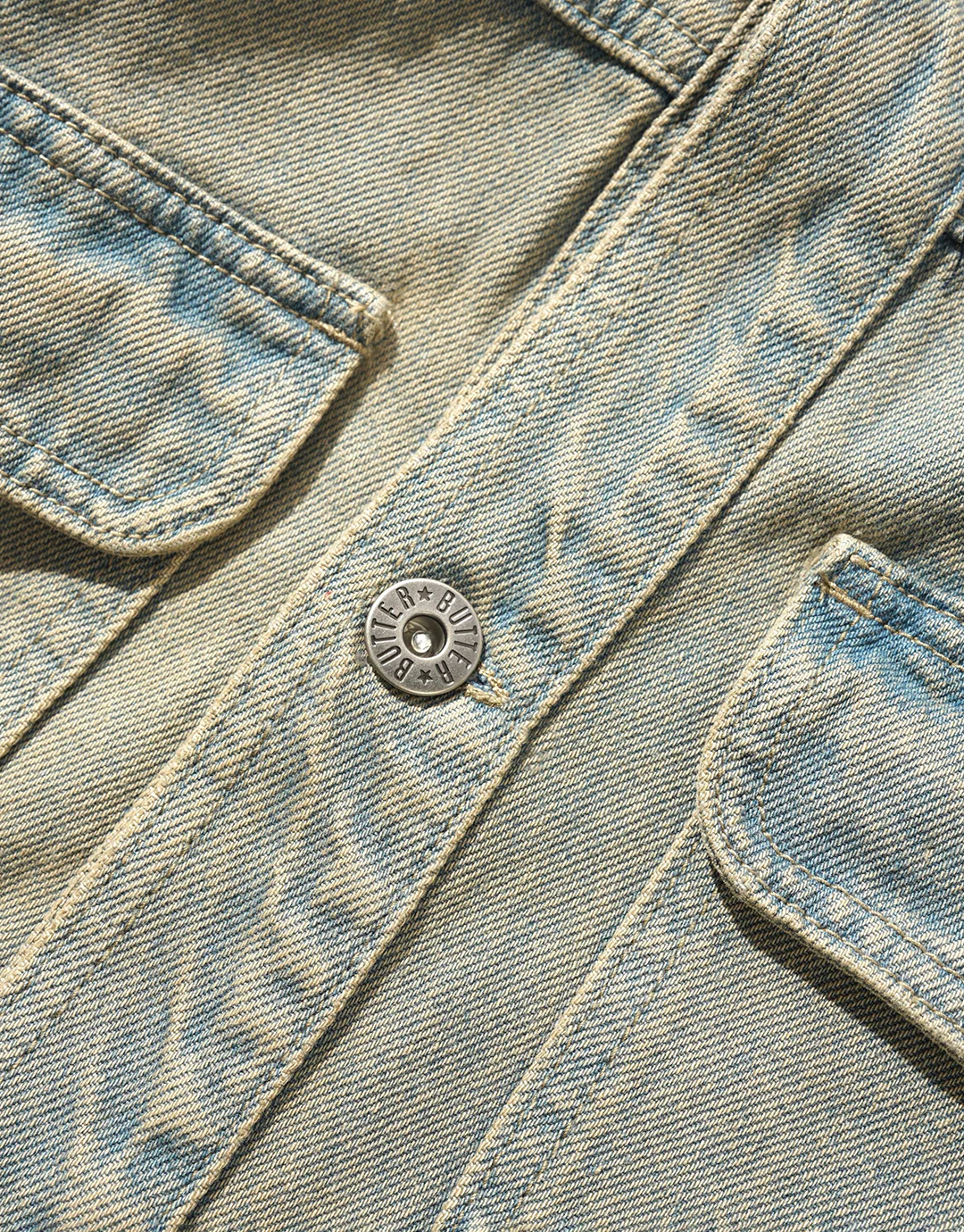 Garage Denim Jacket - Sunfade Blue - Image 4