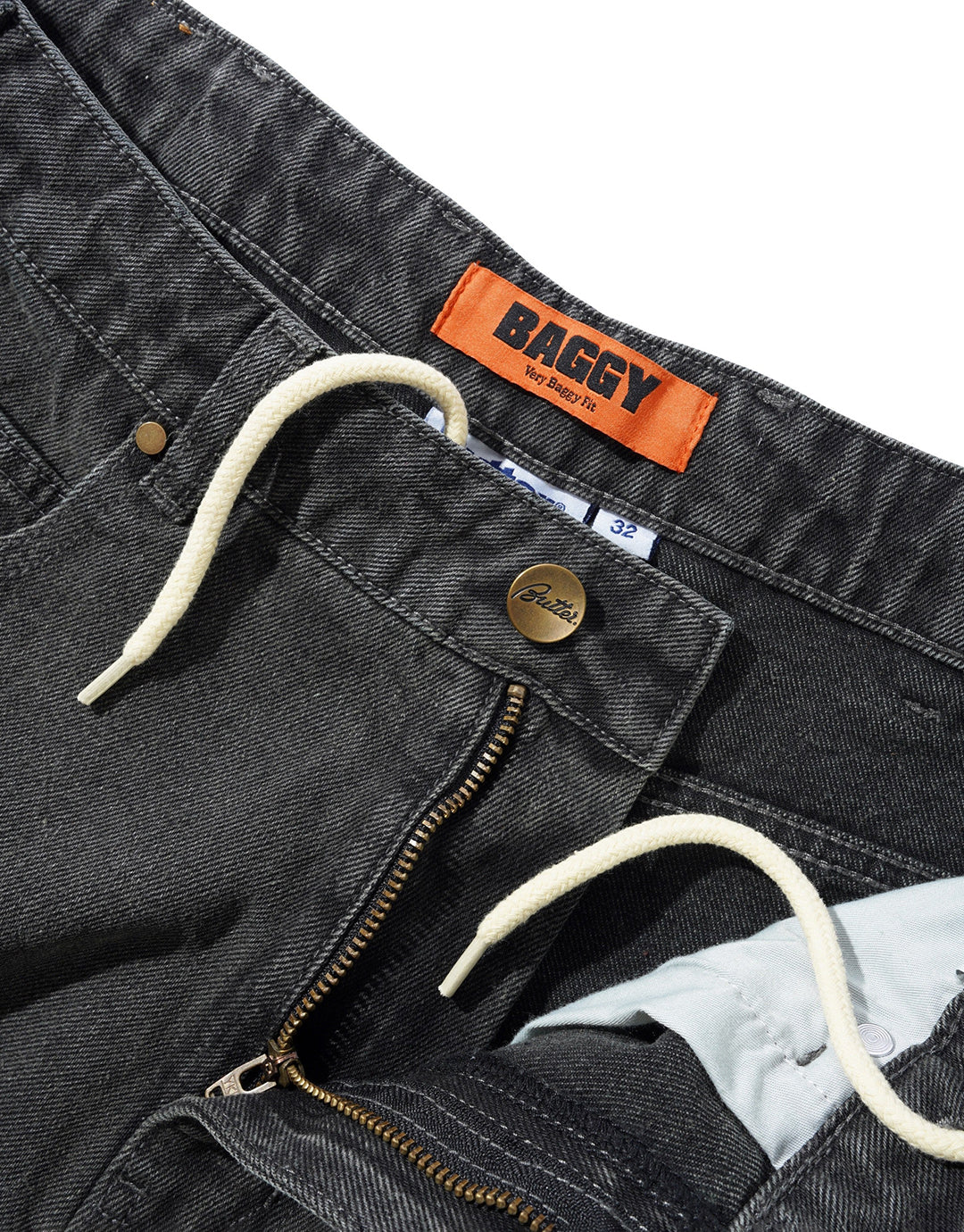 Garage Denim Jeans - Faded Black - Image 3