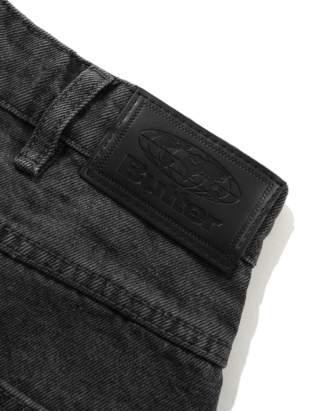 Garage Denim Jeans - Faded Black - Image 5