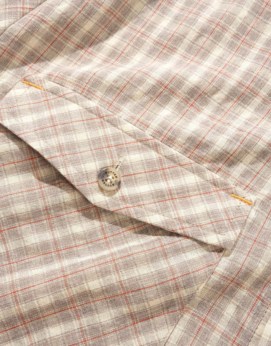 Witness Short Sleeve Shirt - Taupe - Image 3