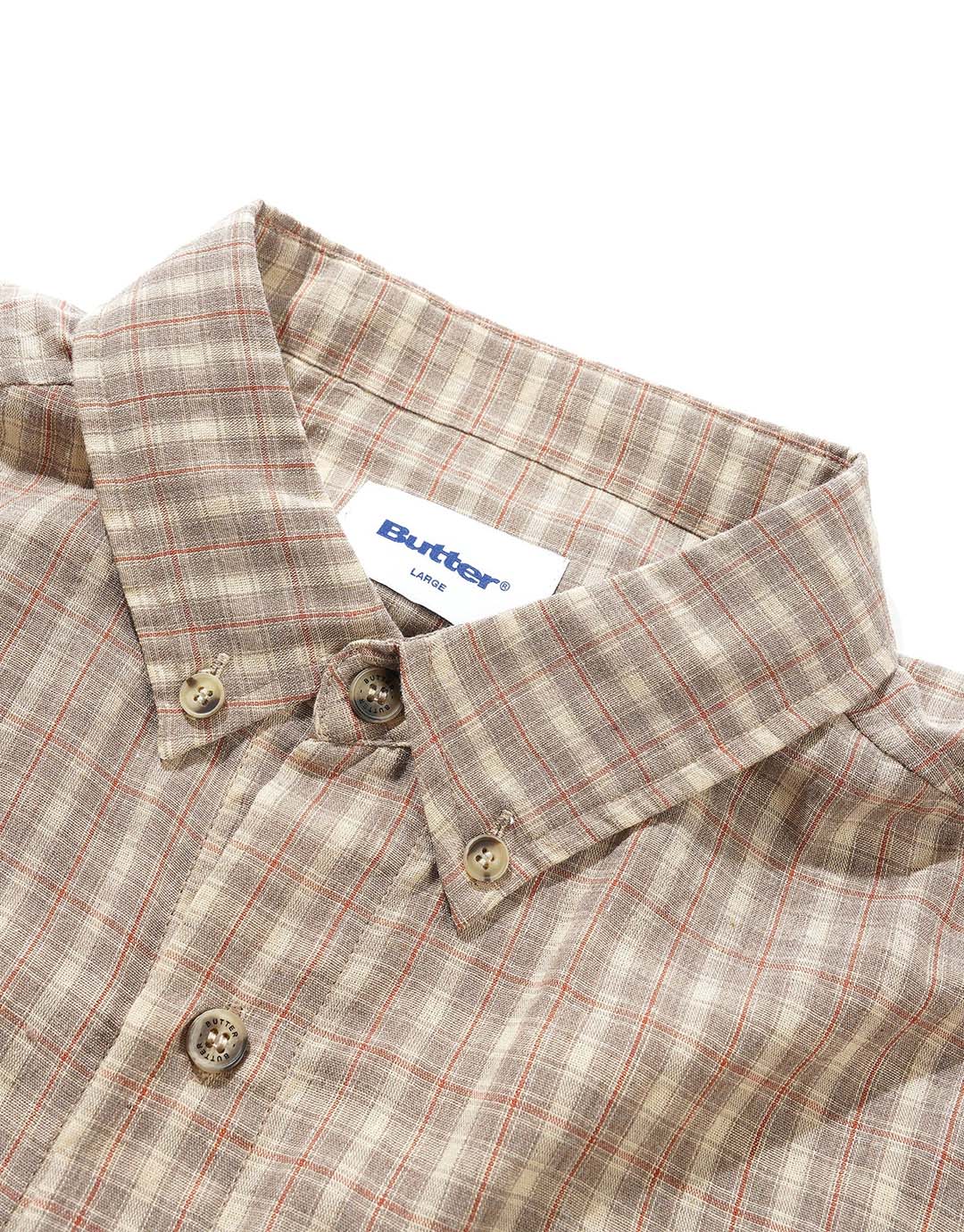 Witness Short Sleeve Shirt - Taupe - Image 5
