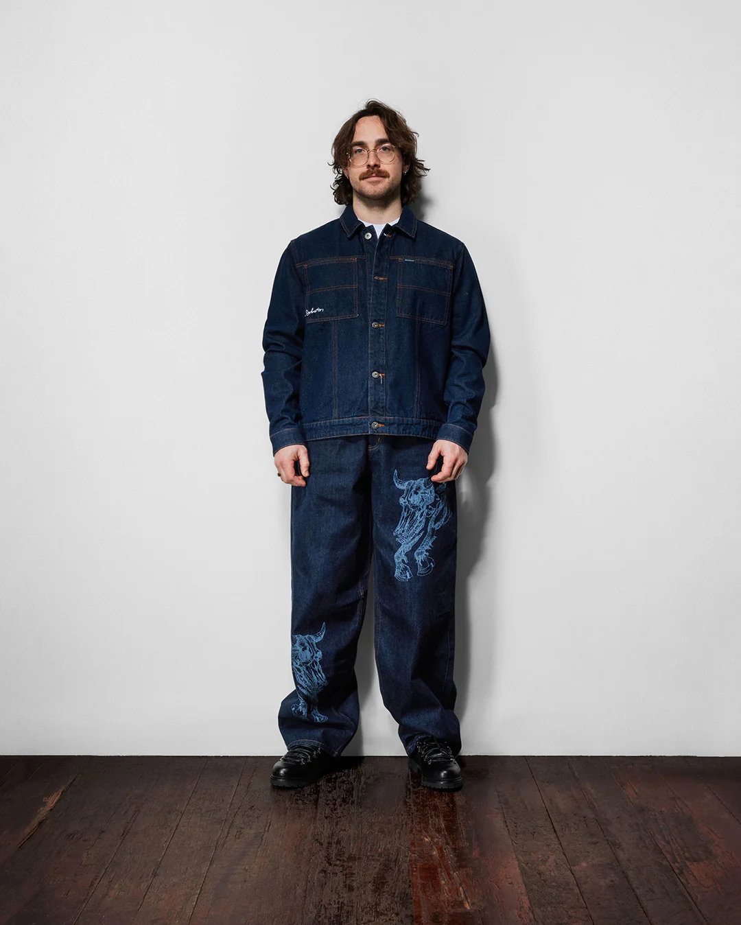Bull Selvedge Denim Jeans - Raw Indigo - Image 9