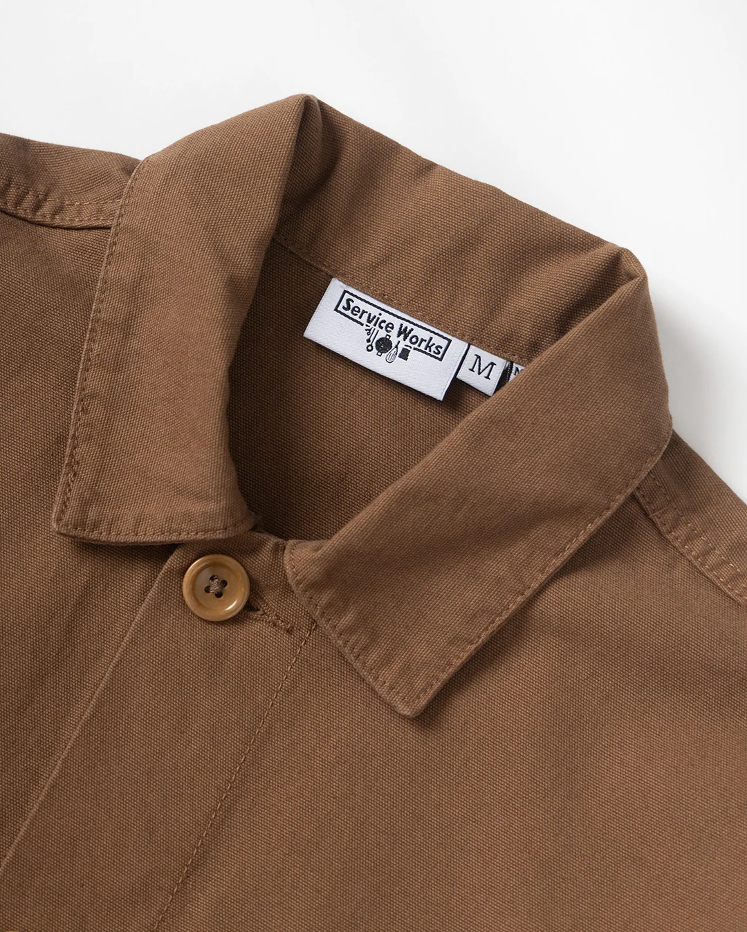 Canvas Chore Shirt - Bark - Image 2