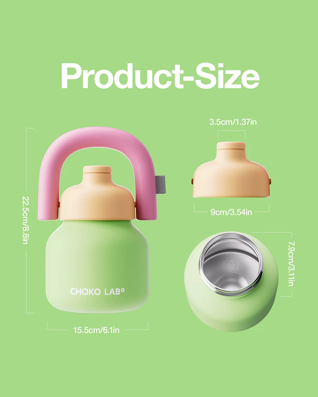LinLin Kettle 1000ml - New Green - Image 7