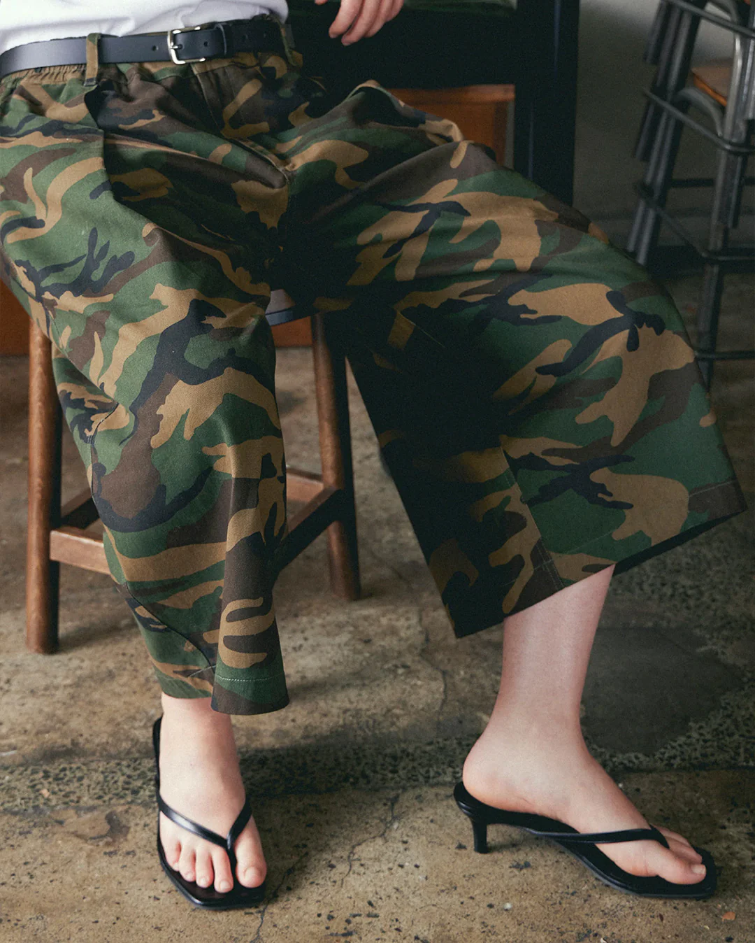 Hakama Shorts V2 - Woodland Camo - Image 3