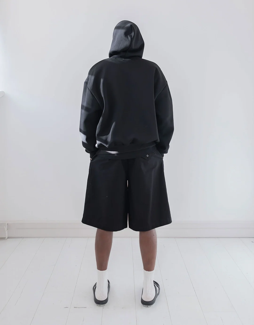 Hakama Shorts - Black - Image 4