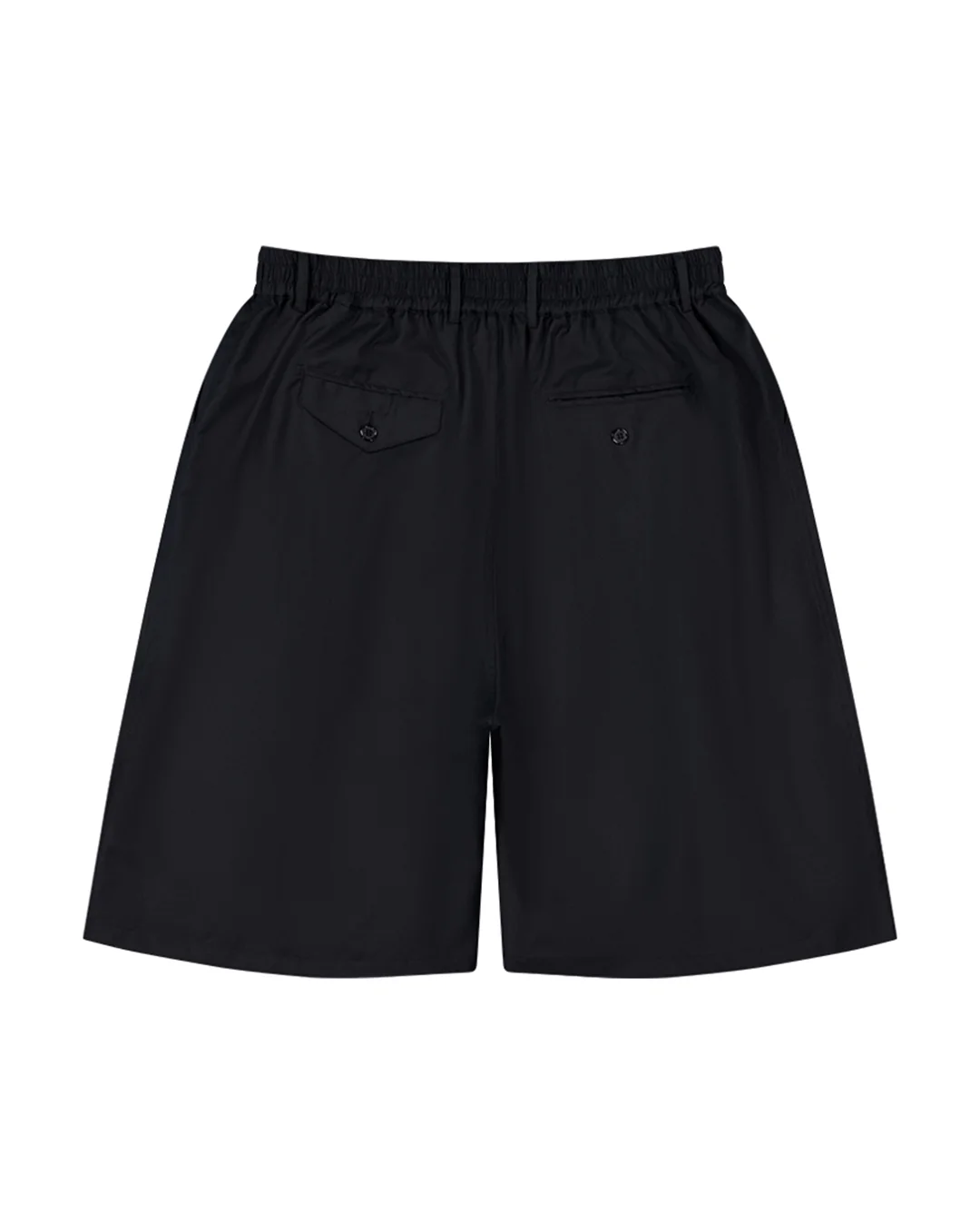 Hakama Shorts - Black Wool - Image 2