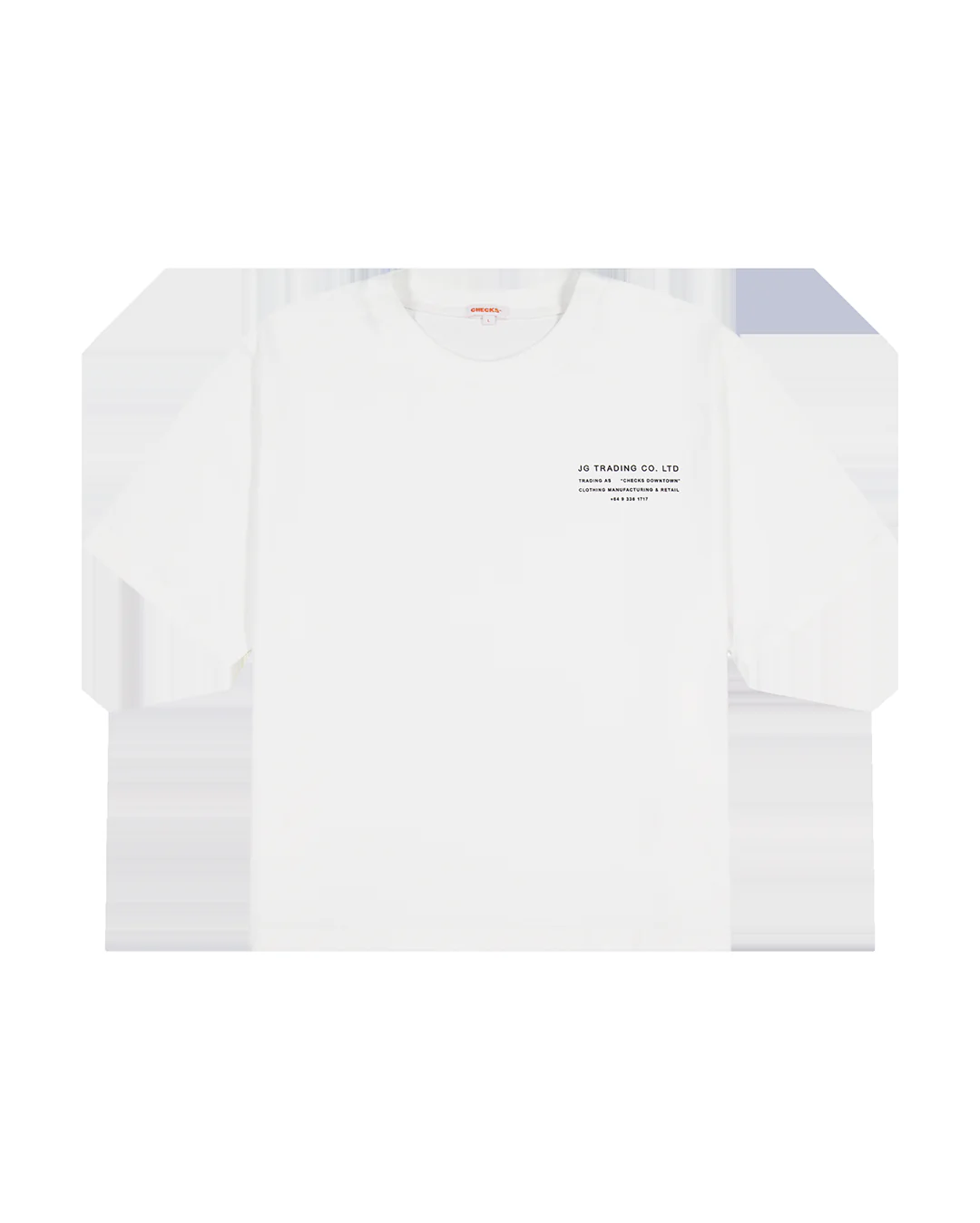 JG Trading Tee - White - Image 5