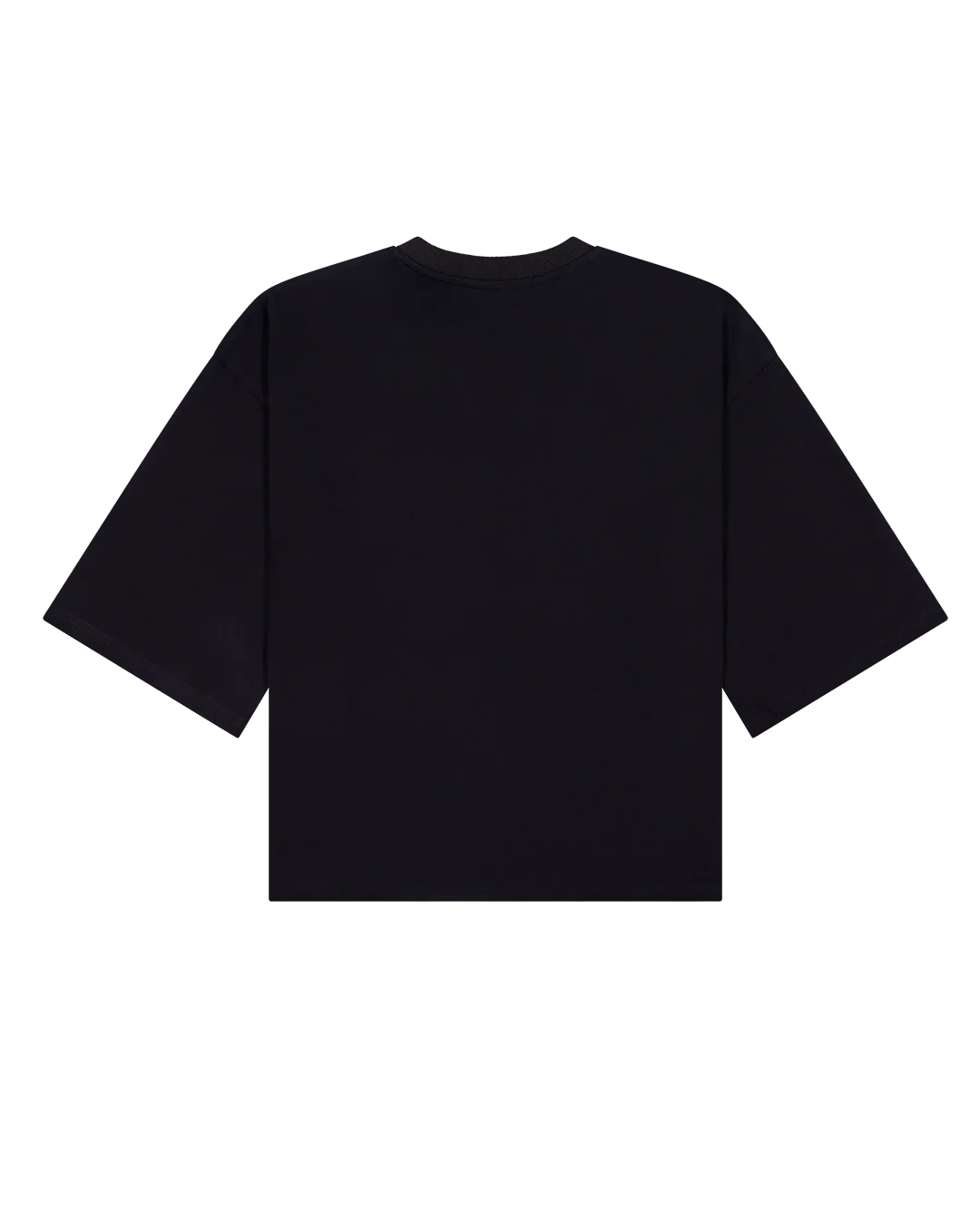 Wide Tee - Black - Image 5