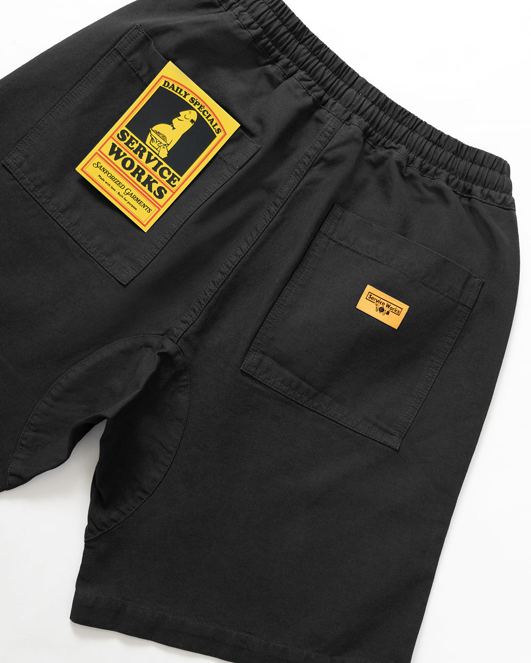 Classic Chef Shorts - Black - Image 4