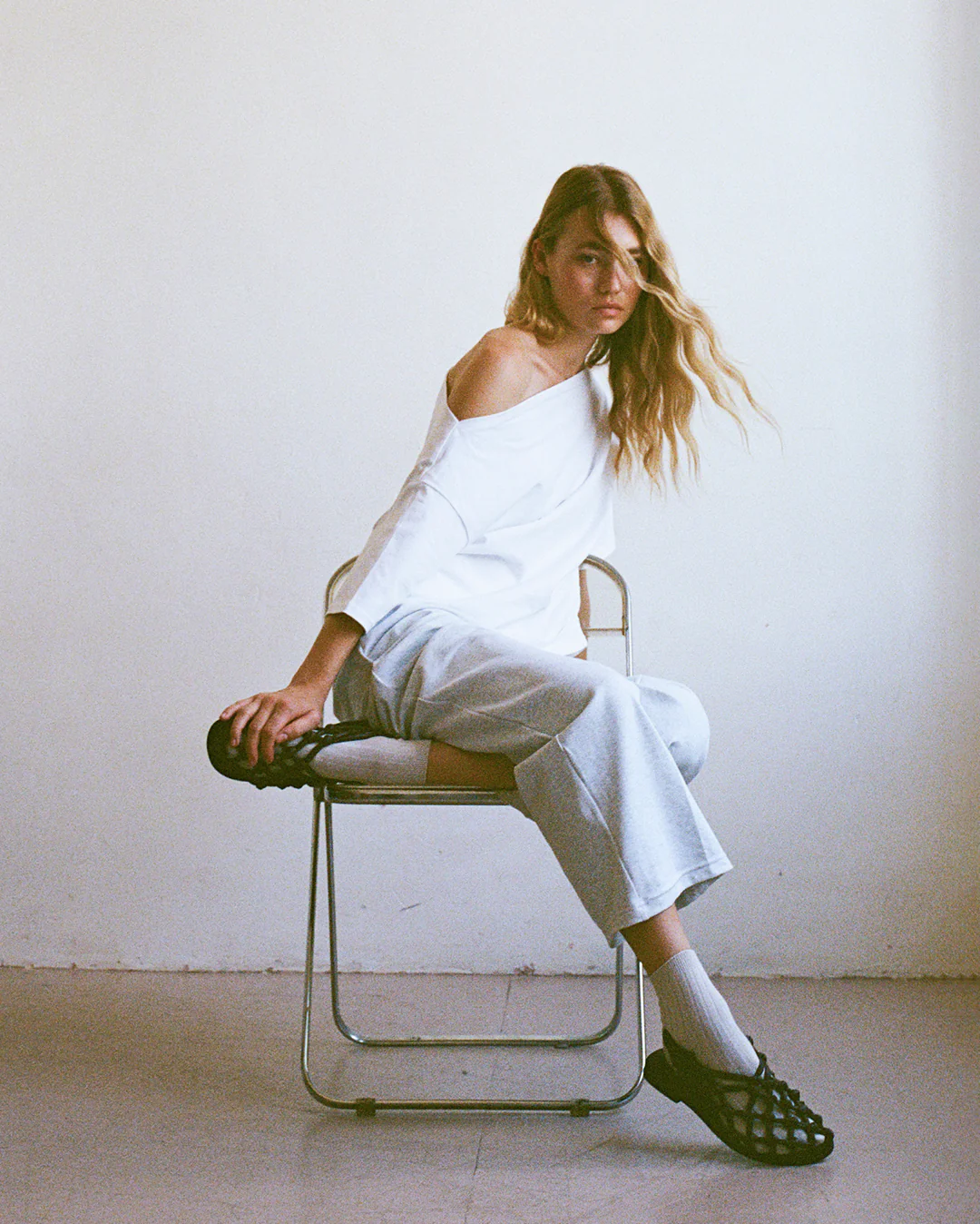 Asymmetrical Top - White - Image 6