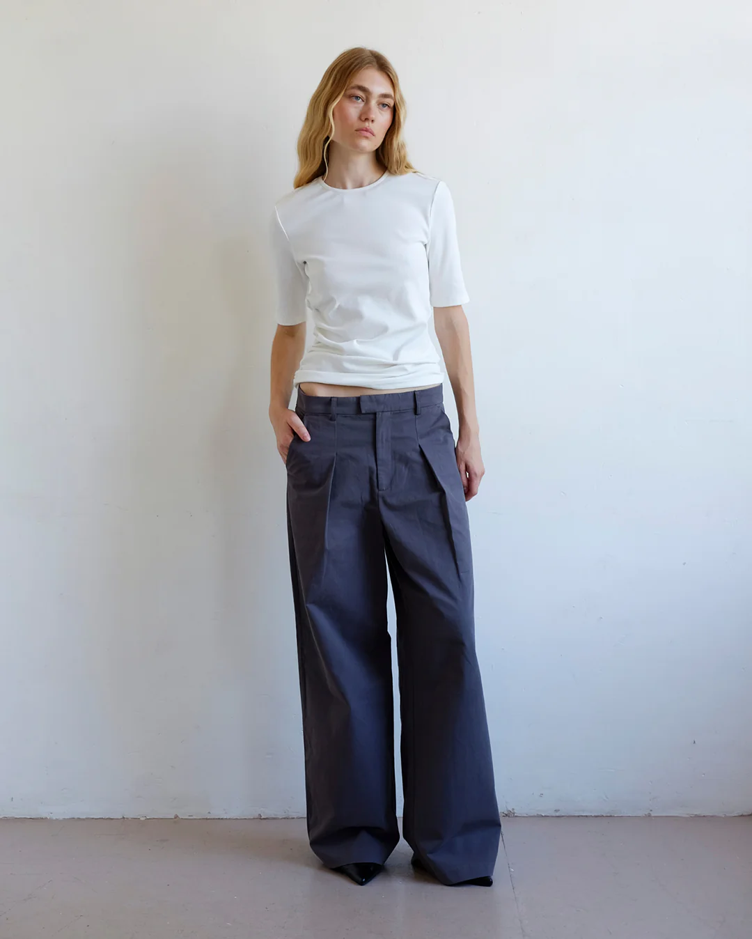 City Twill Trouser - Dark Grey - Image 6
