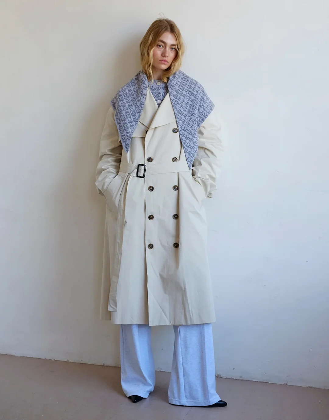 Anderson Oversized Trench - Paper - Image 6