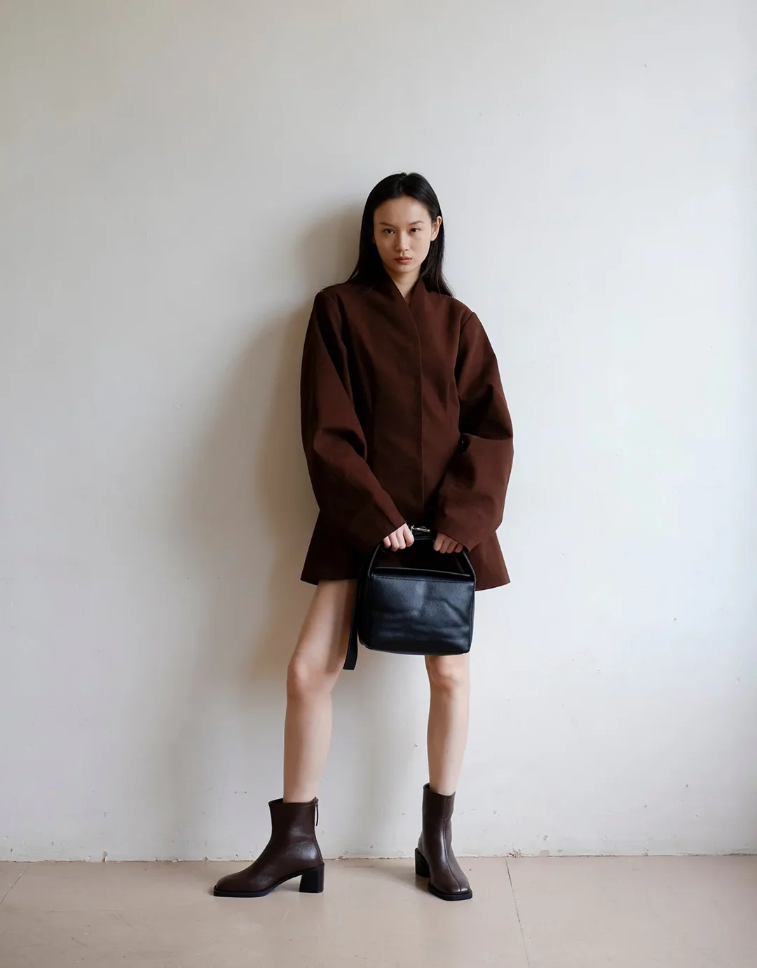 Bowery Dress - Choc - Image 2
