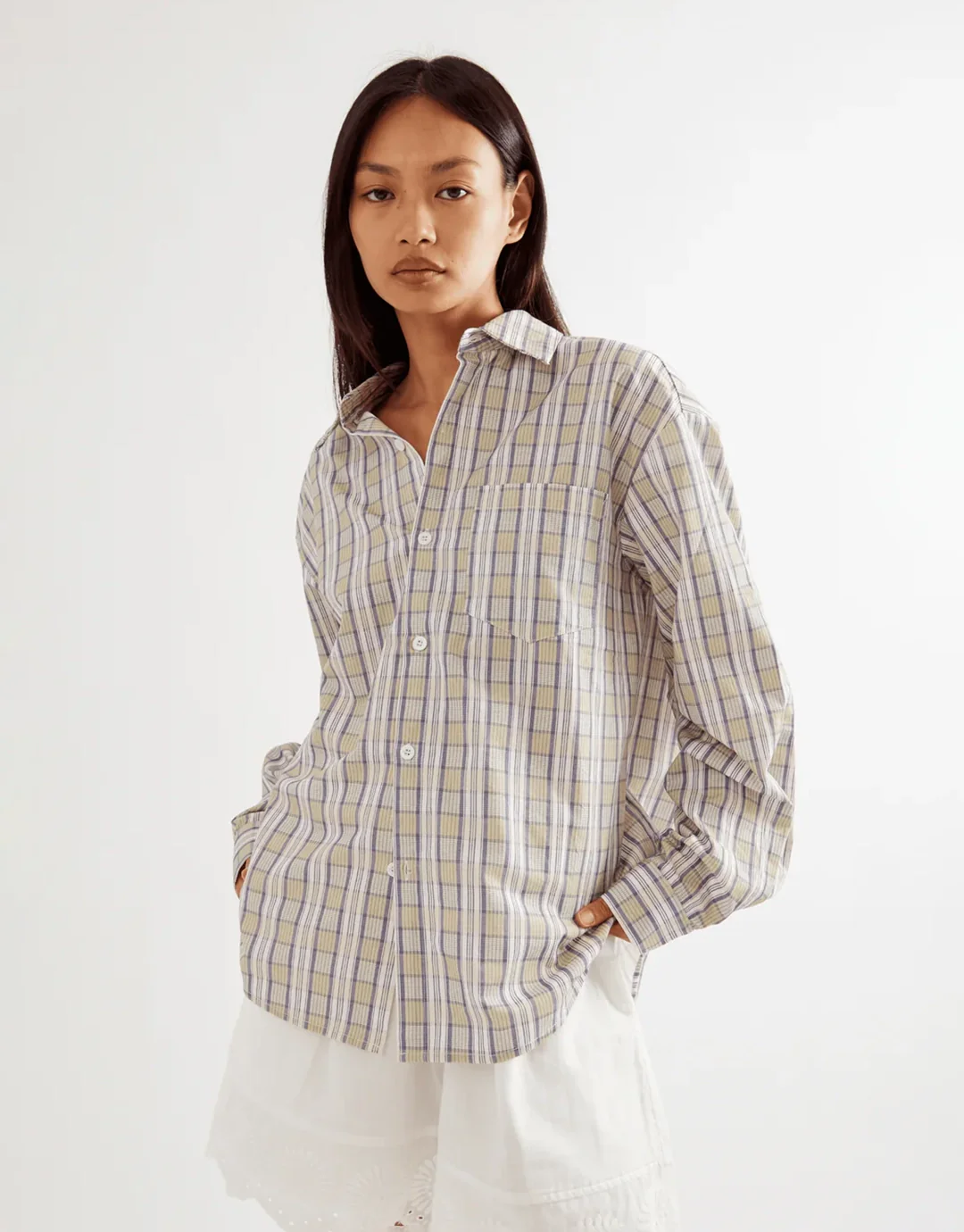 Greenworld Button Down - Sage - Image 4