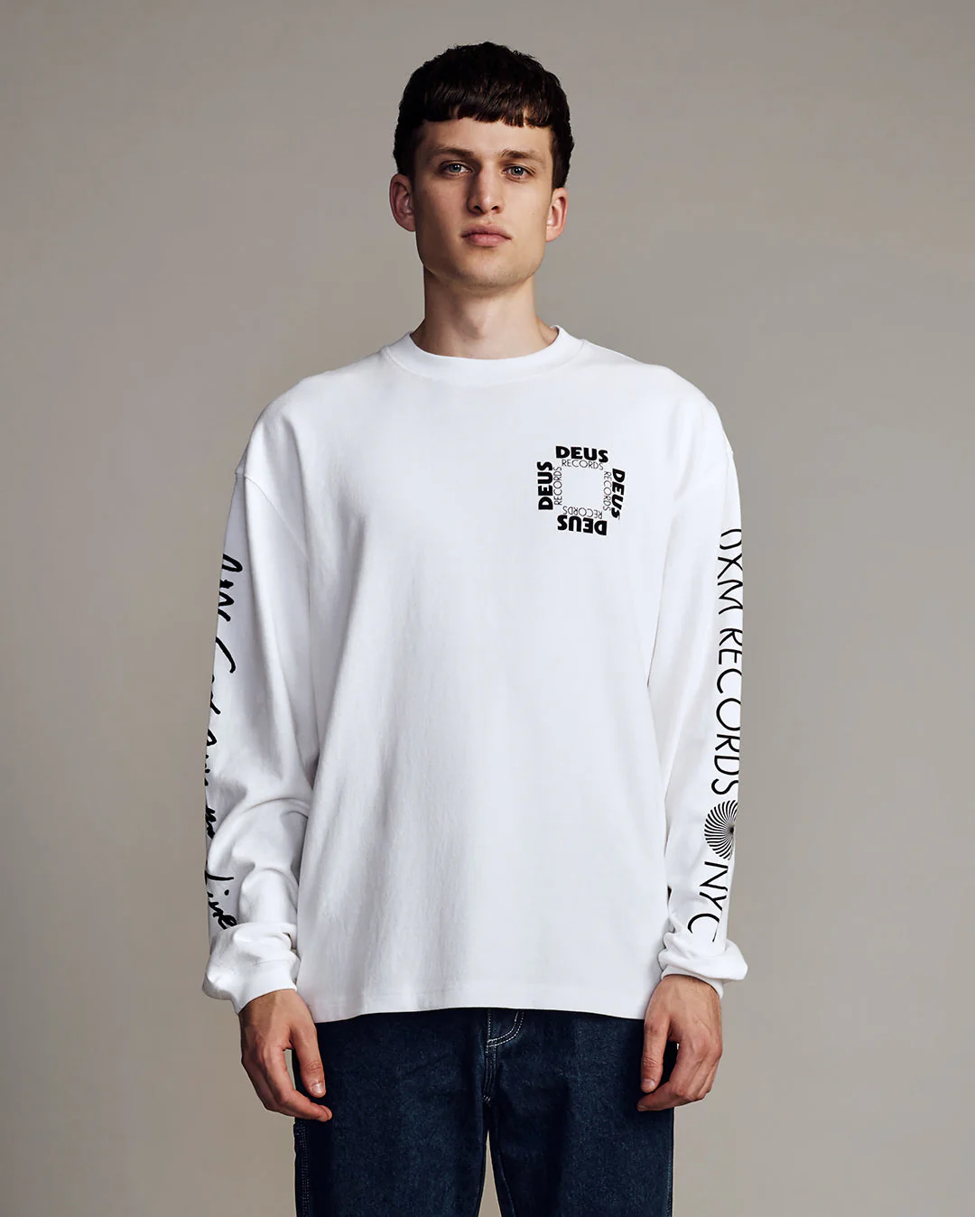 Defacto Ls Tee - Vintage White - Image 5