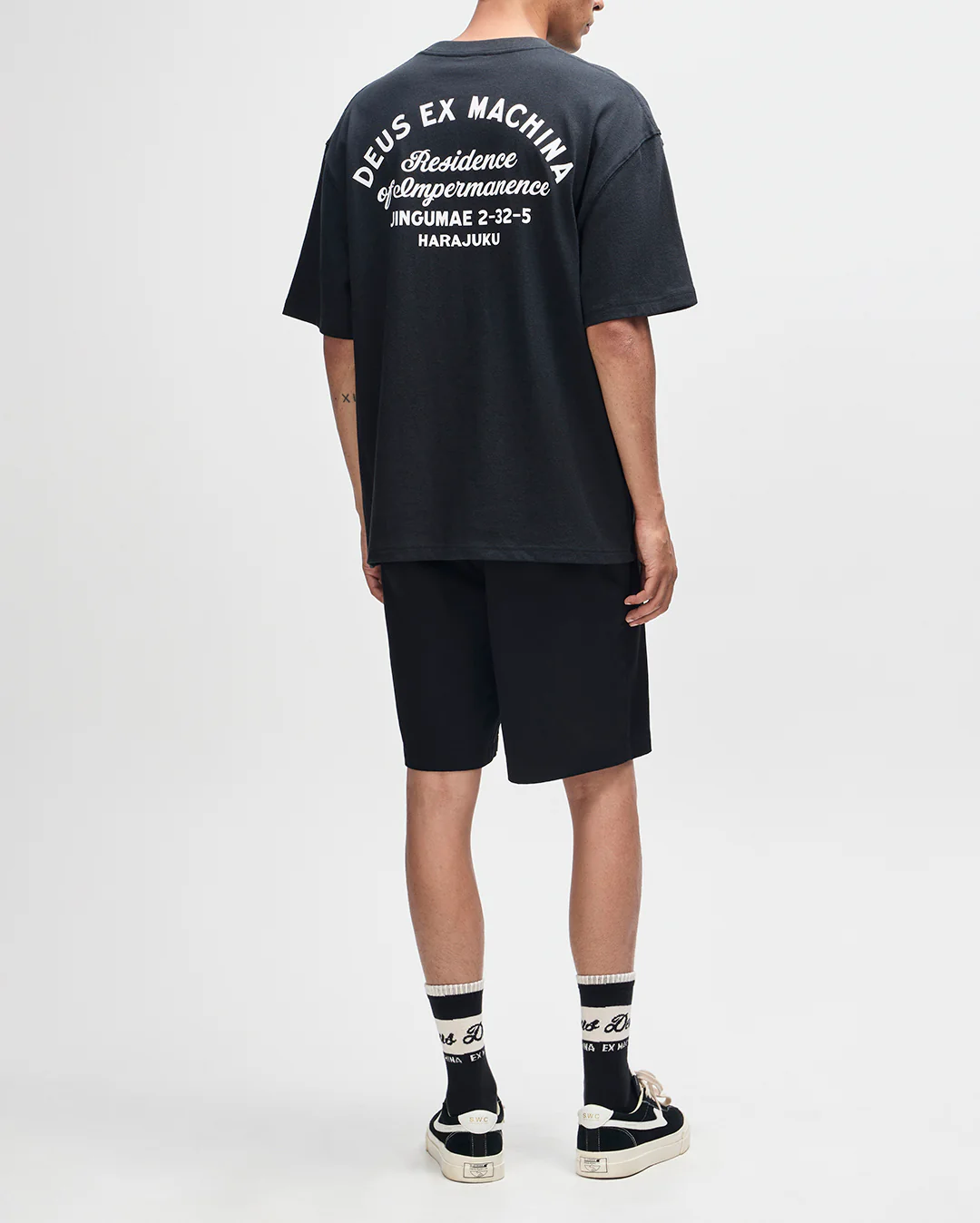Harajuku Sign T-Shirt - Black - Image 6