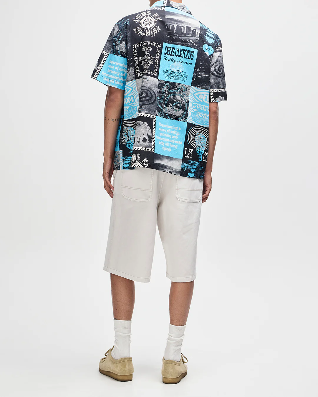 Washed Away Short Sleeve Shirt - Caviar - Image 3