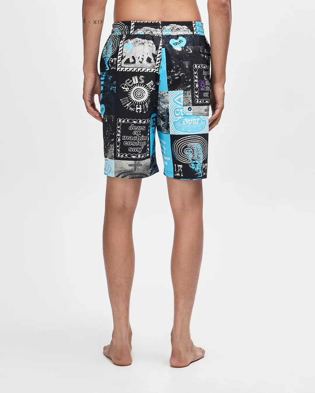 Washed Away Swim Short - Caviar - Image 2