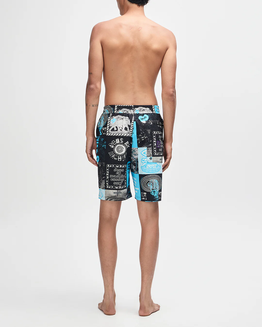 Washed Away Swim Short - Caviar - Image 3