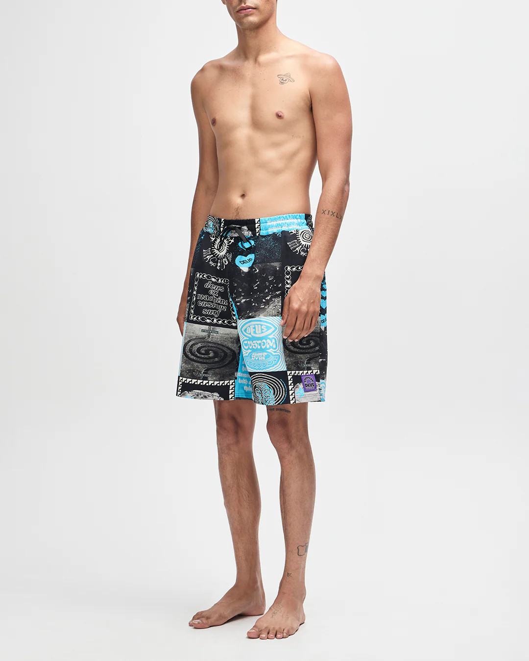 Washed Away Swim Short - Caviar - Image 4
