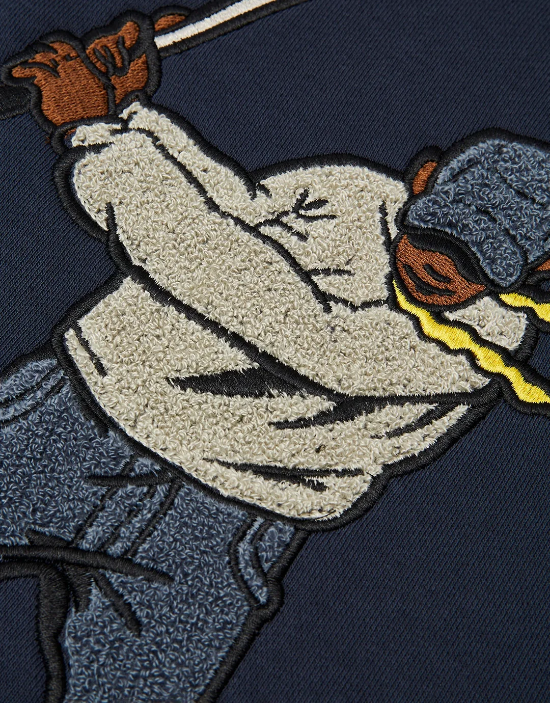 Core Fleece Swingman Crew - Midnight Navy - Image 3