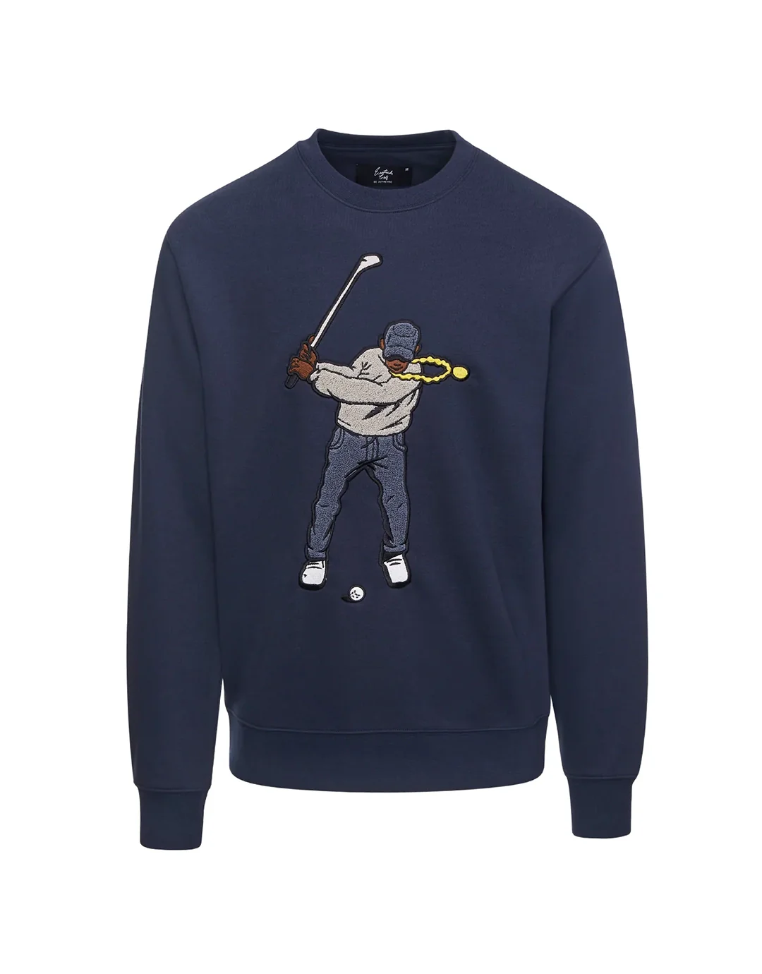 Core Fleece Swingman Crew - Midnight Navy - Image 8