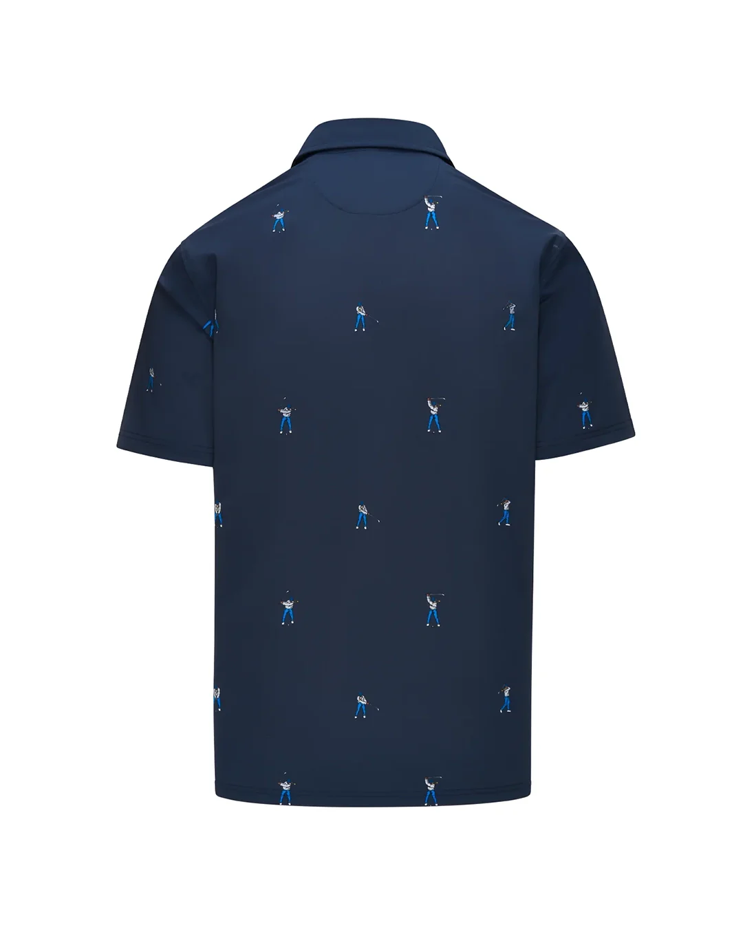 Snap Placket Polo - Midnight Navy Swingman - Image 2