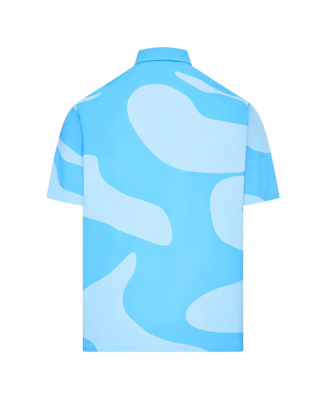 Snap Placket Polo - Polaris Blue/Provence Blue - Image 2