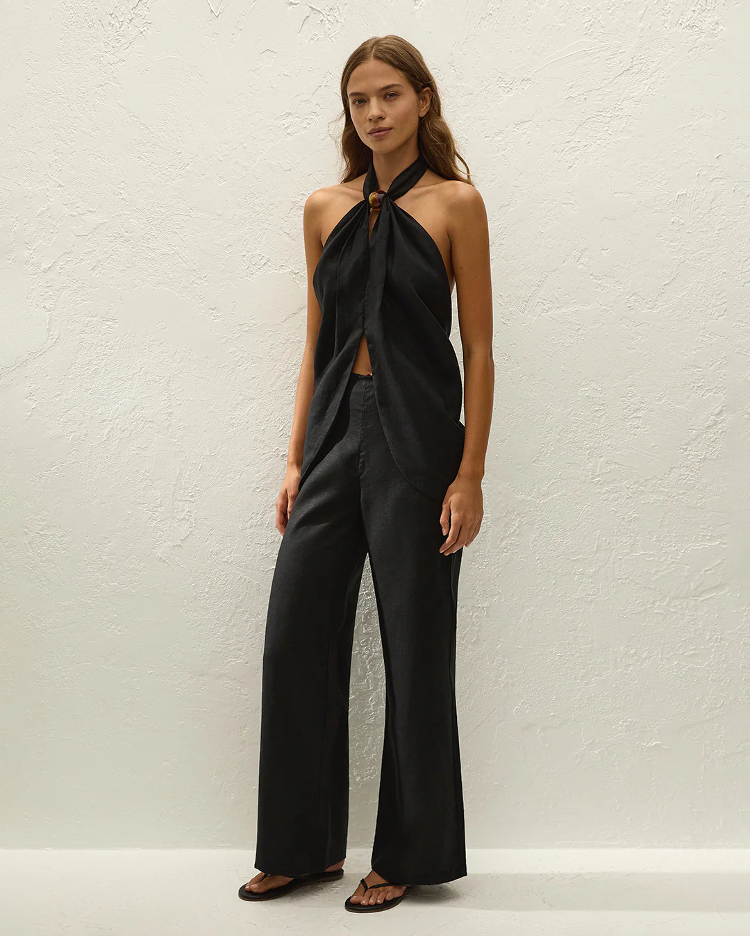 Biba Halter Top - Black - Image 4