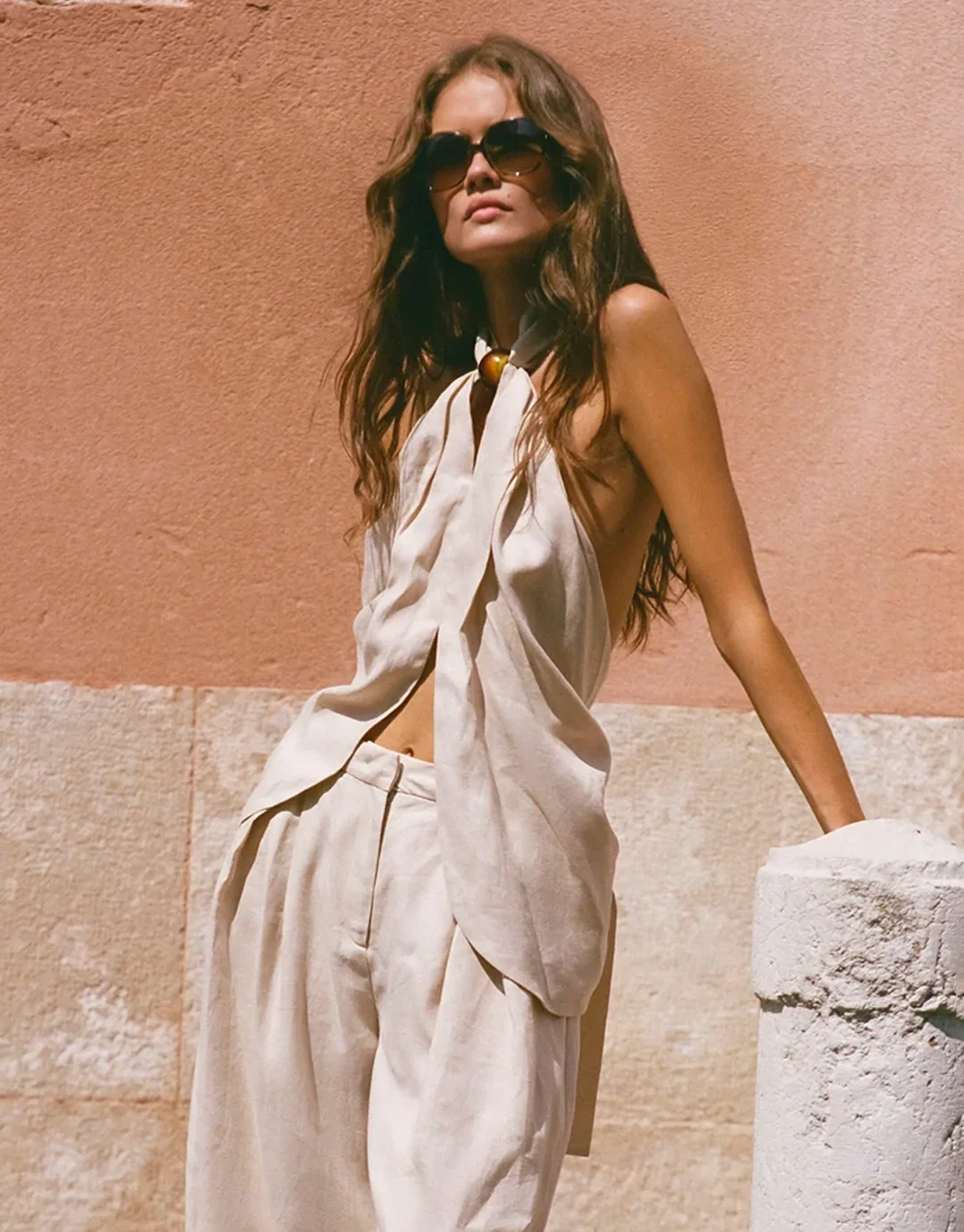 Biba Halter Top - Panna - Image 2