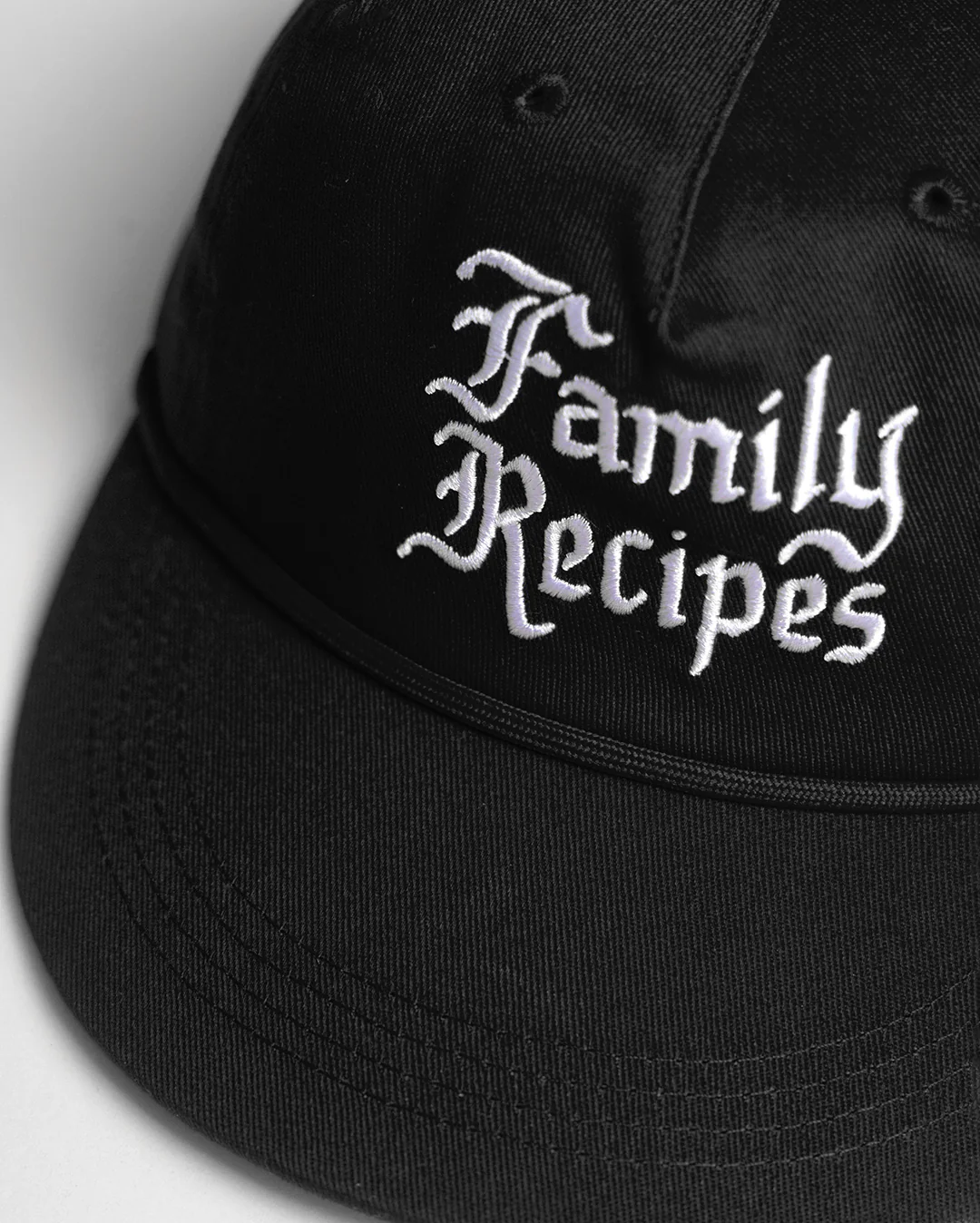 Family Recipes Cap - Black - Image 2