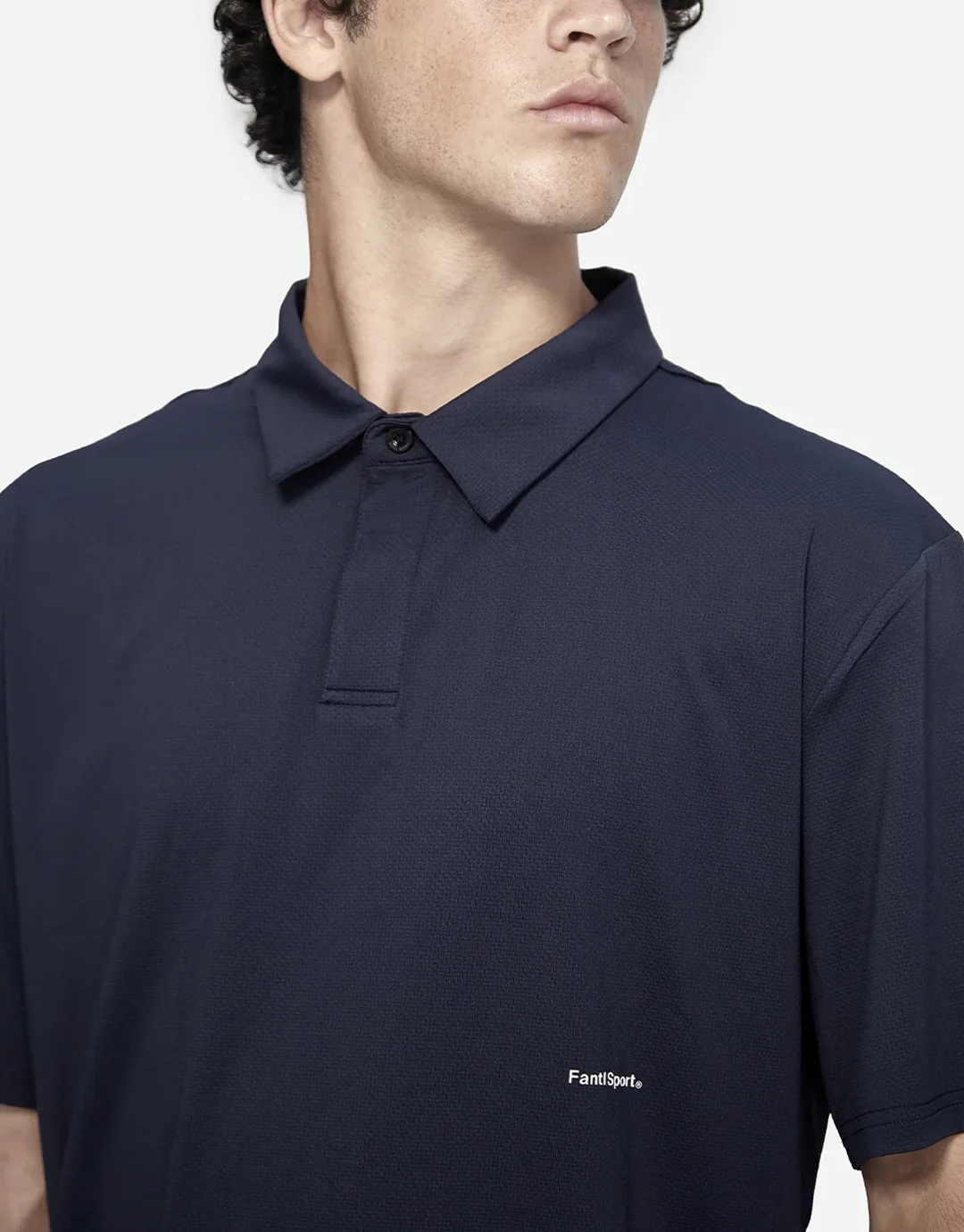 Cloud Polo Shirt - Navy - Image 5