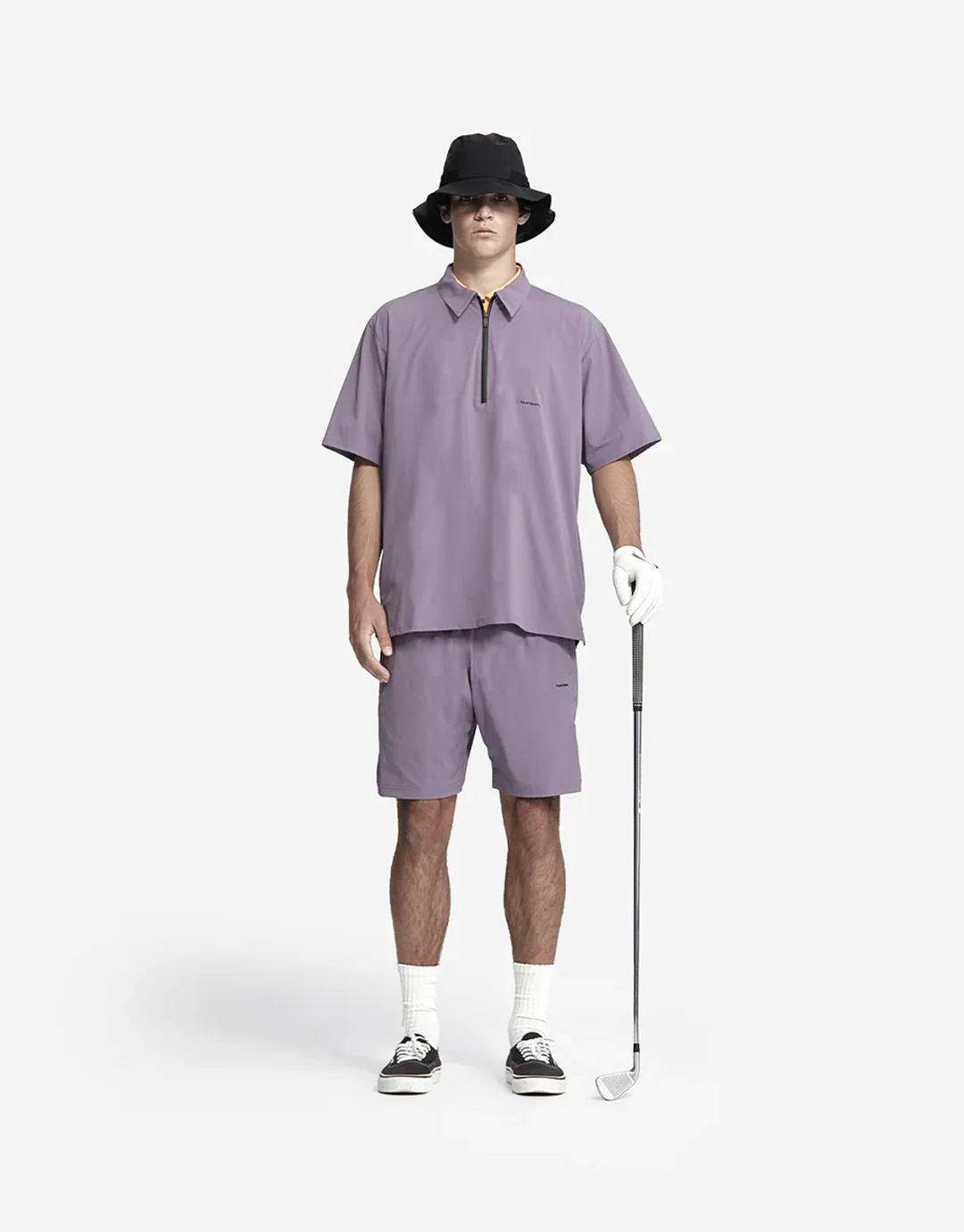 Hybrid Half Zip - Purple - Image 10