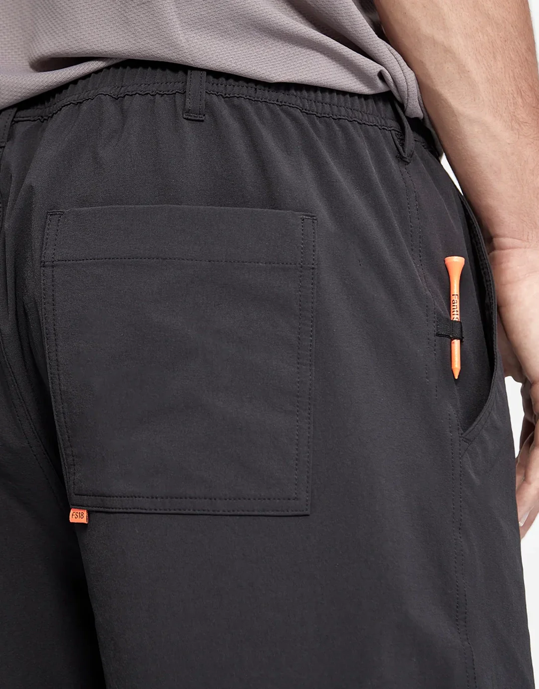 LongGame Shorts - Black - Image 5
