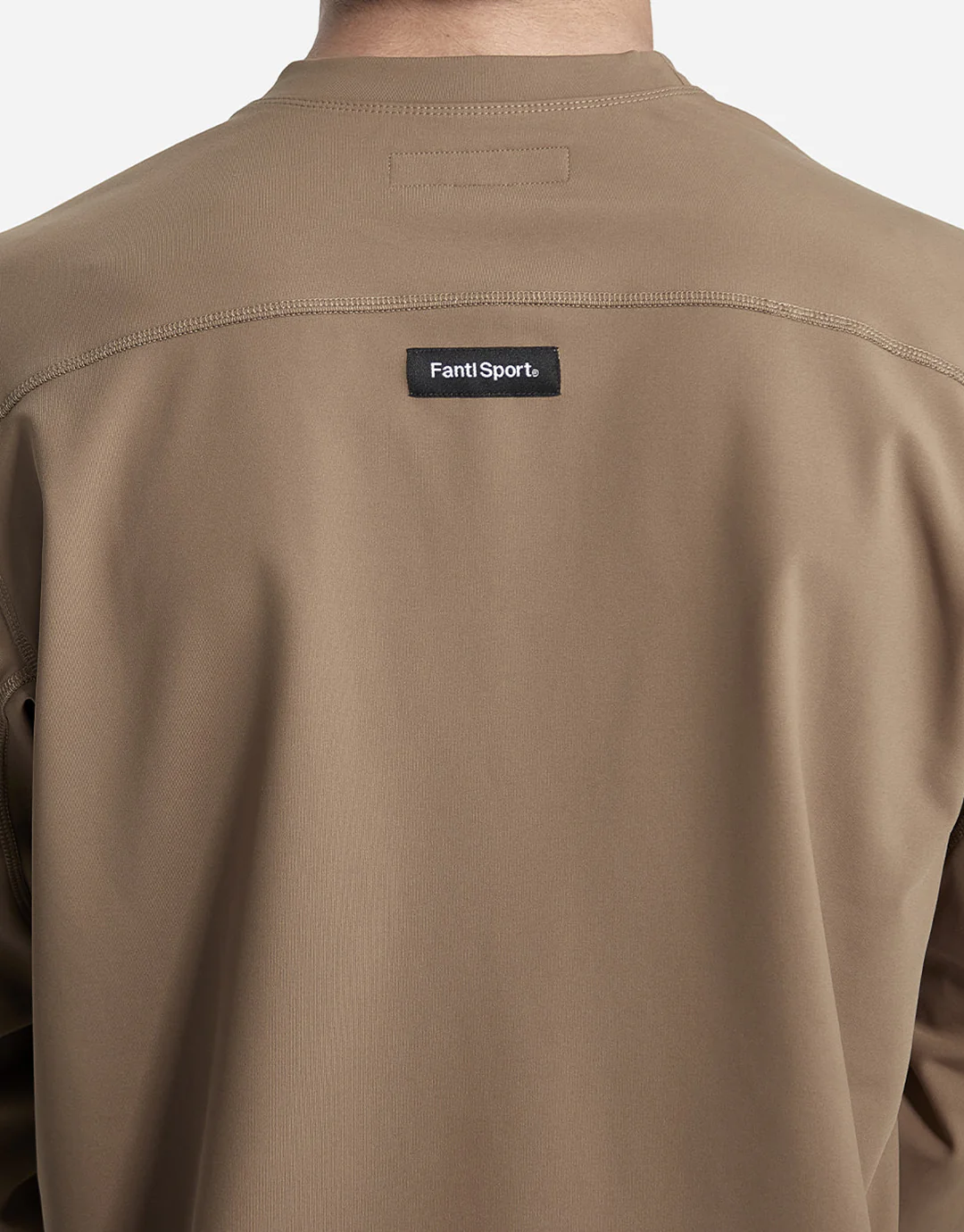Windblocker Long Sleeve Crew - Olive - Image 6